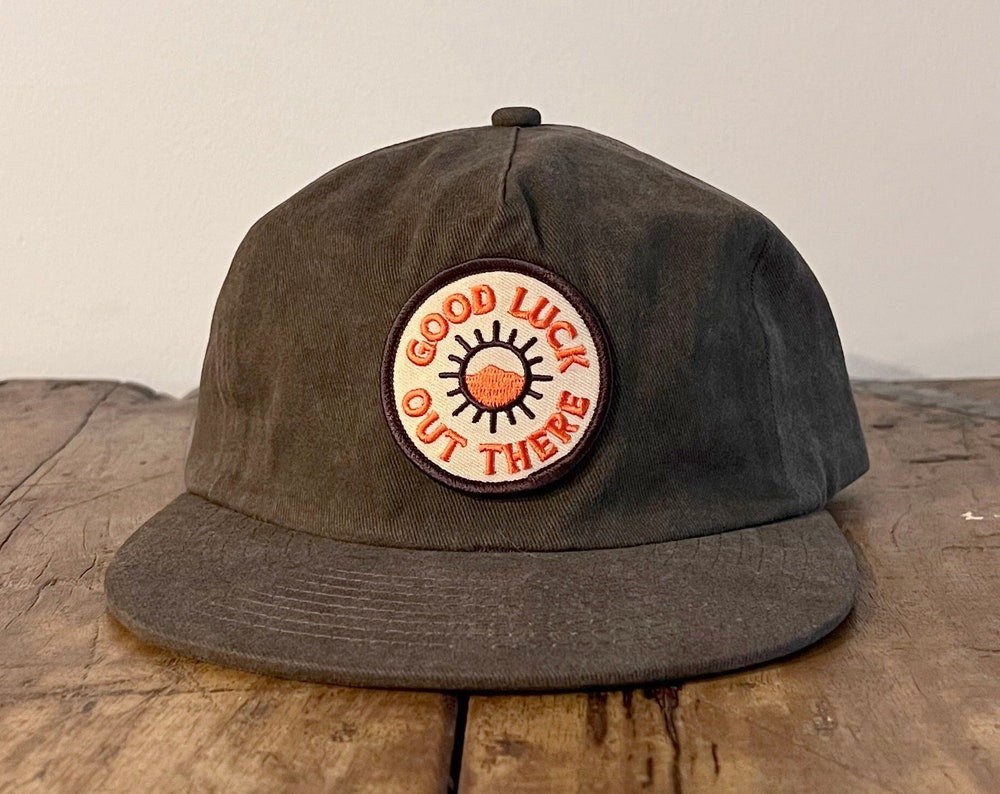 Good Luck Out There Patch Unconstructed Hat
